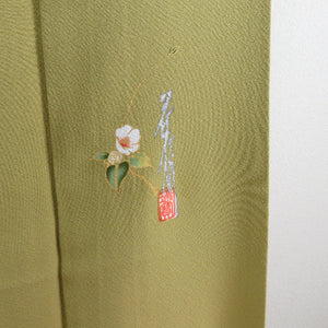 Color Slave Sluts Works Lined Collar Wide Collar Matcar Pure Silk Hawks One Crest One Crest Kimakake Formal Tailoring Kimono Star Star 160cm Beautiful goods