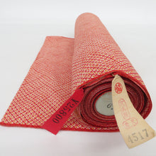 Load image into Gallery viewer, Cuttering Komon Clear Shakukakako no Koukomi Red Pure Silk Kimono Kimono Cougic Court Unable to tailor 1200cm Beautiful goods