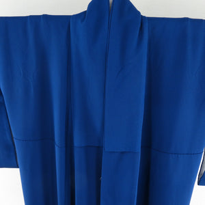 Color Tomesode Orchestra Yusen Den Shimomura Toshiaki Shimomura Strip Blue Writer Pure Silk Pure Lined Wide Collar One Crest Formal Tailor