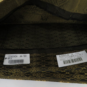 Baguso Dreams Yokon Shaku Silk Pure Silk Brown Green Silk All Passion Casual Unsuired Kimono Length 468cm Unused