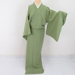 Colorless robinly dyeing dyeing Yakkake pure silk pure silk pure silk pure collar widespread sword kimono crest semi -formal tanned tailoring kimono