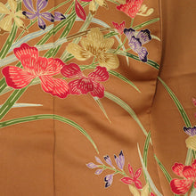 Load image into Gallery viewer, Visitors Absided sentence Brown lined wide collar silk without silk crest tailored