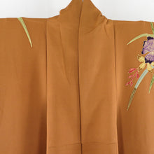 Load image into Gallery viewer, Visitors Absided sentence Brown lined wide collar silk without silk crest tailored