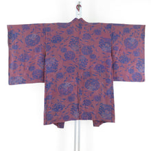 Load image into Gallery viewer, Haori Antique Court Chrysanthemum Pure Silk Pure Retro Taisho Roman Romance Kimono 90cm