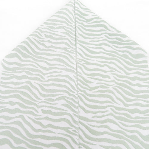 半衿 織り屋 糸り 糸利 半襟 ゼブラ 緑色 日本製 京都 丹後 和装小物 長さ110cm