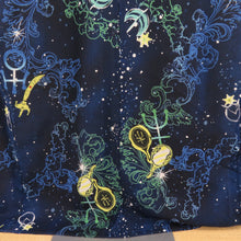 Load image into Gallery viewer, Summer kimono Komon Washable kimono Uniform Uranus Neptune pattern blue x green bee collar yukata polyester 100 % casual summer height 163cm beautiful goods