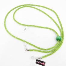 Load image into Gallery viewer, Yukata decorative string green group string Natural stone clear bead decoration Yukata casual band tightening length 152cm