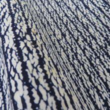 Load image into Gallery viewer, Men for cloth for cloth Yukata Mitsukoshi cotton navy blue summer kimono length 1100cm