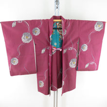 Load image into Gallery viewer, Haori Antique Meisen Rose Court Silk Retro Taisho Roman Kimono Kimono 90cm