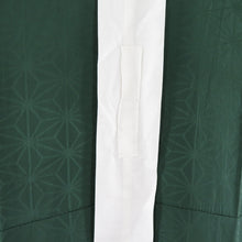 Load image into Gallery viewer, Hamanaga no leaf crest green pure silk silk collar sleeve sleeves Musou long undergarment