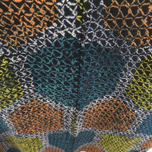 Load image into Gallery viewer, Haori Antique Total Aperture Tortoise Shell Pattern Dyeing Point Silk multi -colored Retro Roman Roman Kimono Court 97cm