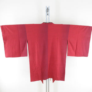 Red Red ink flowing pure silk kimono coat kimono kimono kimono kimono Casual Casual height 86cm beautiful goods