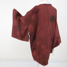 Load image into Gallery viewer, Road Blur Maru Public Purple Brown Pure Silk Kimono Conte Kimono For Kimono Casual Casual Stateau 85cm Beautiful goods