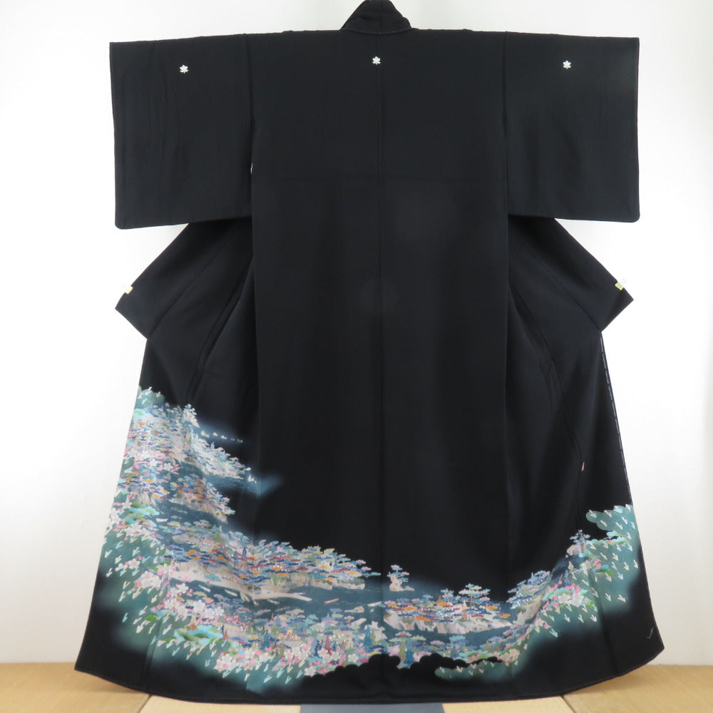 正絹袷黒留袖ファッション