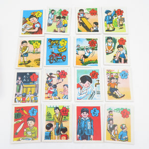 Marutomi Soon school Karuta 1970s At the time, some toys and toys were partially unopened