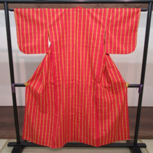 Load image into Gallery viewer, Otherwise Kimono Wool Kimono Ensemble Little Pattern Length (from the shoulder) About 4 1 minute (152.5 cm) Bachi # 1000 used