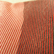 Load image into Gallery viewer, Otherwise Antique Kimono Pure Silk Bachi Bachi Diagonal Striped Dry Mix Length (from shoulder) About 3-way 9 dimensions 8 minutes # 1001 used