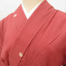 Load image into Gallery viewer, Otherwise Wool Kimono Red Location Small Floral Roll Anti-Sort Length