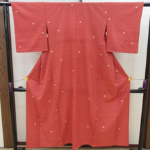 Load image into Gallery viewer, Otherwise Wool Kimono Red Location Small Floral Roll Anti-Sort Length