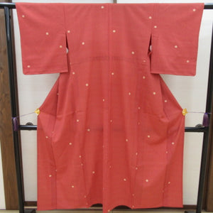 Others Kimono Wool Kimono Red Land Flower Pattern Tuning Purpers Status Star Status (from the shoulder) 4 Sound 1 minute Height 157cm Wide collar #1001 Used